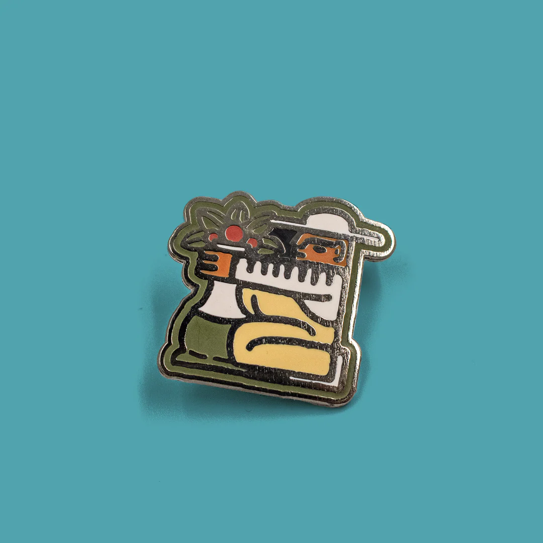 San Pedro Farmer Pin • Funding Ciro's Pink Bourbon Project - Image 3
